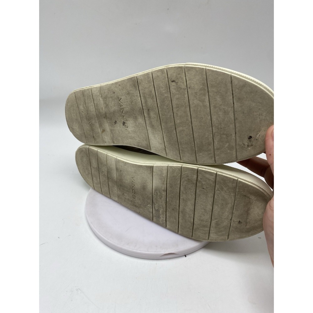 Vince. Shoes Women Size 8.5 Haggai Gray Suede Casual Slip On 4010 - Picture 7 of 14